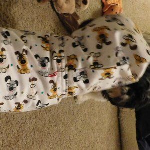 Dog Coat with Hood-Handcrafted & Adjustable